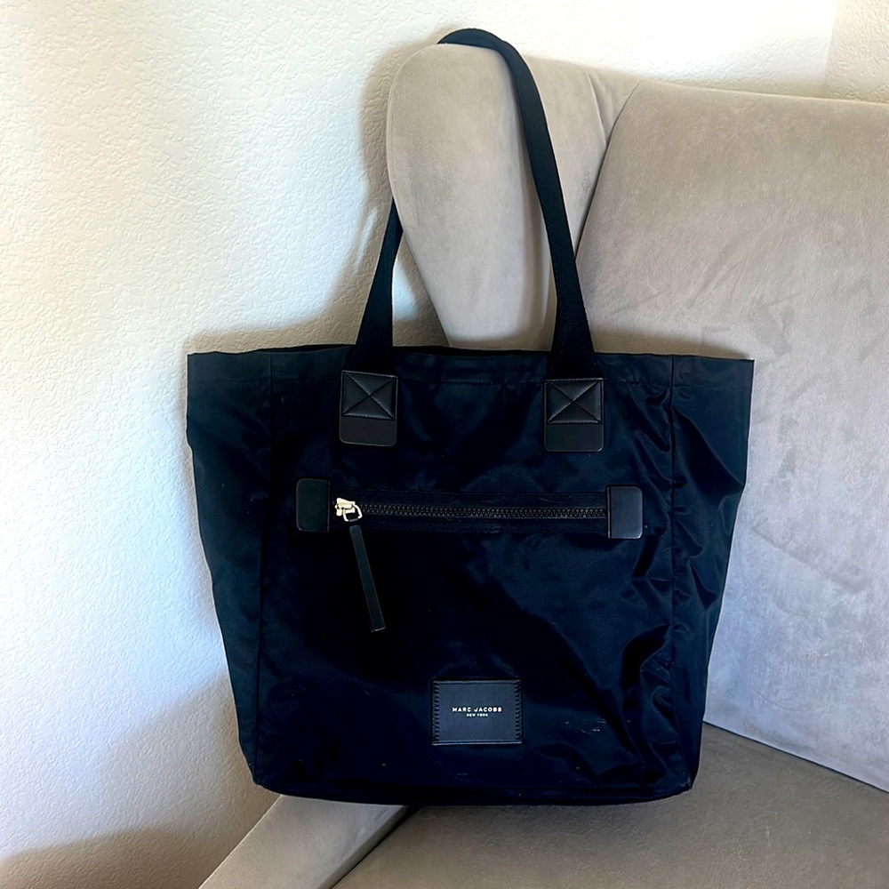 Marc by Marc Jacobs black nylon tote